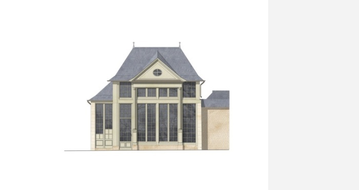 Orangerie, état projeté